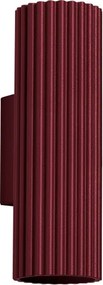 Brilagi - LED fali lámpa CRESTO 2xGU10/10W/230V 20 cm bordó