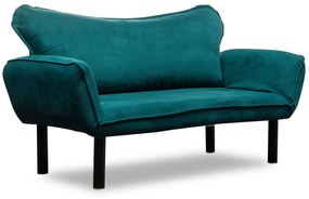 Design összecsukható kanapé Wenda 140 cm petróleum