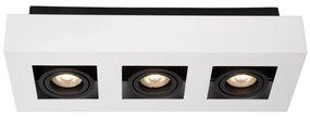 Lucide 09119/16/31 - XIRAX LED spotlámpa 3xGU10/5W/230V fehér