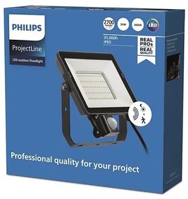 Philips - LED Kültéri reflektor érzékelővel PROJECTLINE LED/30W/230V IP65 3000K