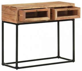 tömör akácfa tálalóasztal 90 x 35 x 76 cm