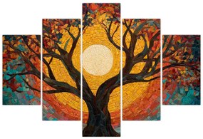 Kép - Nap az élet fájának koronájában (150x105 cm)