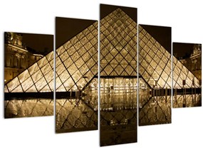 Louvre képe (150x105 cm)