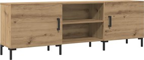 vidaXL kézműves tölgy színű szerelt fa TV-szekrény 150 x 30 x 50 cm