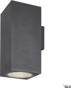 SLV ENOLA SQUARE 1003438 Fali lámpa 2x55W/LED 3000/4000K 5400/6000LM IP65