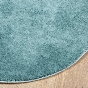 OVIEDO zöld rövid szálú szőnyeg Ø 100 cm