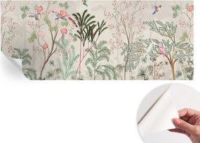 Dekoratív öntapadós fotótapéta irodába Trópusi oázis 250x104 cm