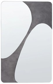 Szürke falitükör 70 x 110 cm ORMES Beliani