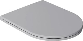 Isvea Isvea, INFINITY WC-ülés SLIM, Easy Take, Soft Close, kőszürke, 40KF0547I-S