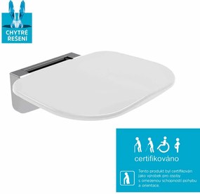 Mereo Mereo, Zuhanyülőke, hőre keményedő, fehér, MER-CSS121