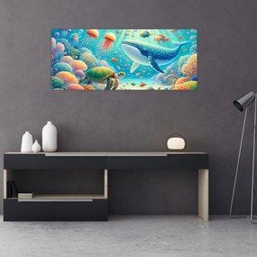 Kép - A világ a víz alatt (120x50 cm)
