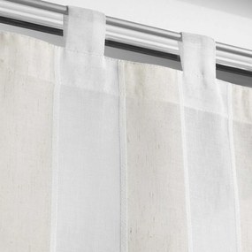 Krémszínű átlátszó függöny szett 2 db-os 60x120 cm Palaos – douceur d'intérieur