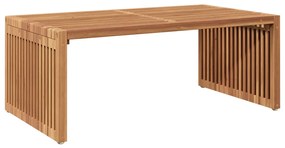 Kert Oldalasztal 90x49.7x36 cm Tömör Fa Teak
