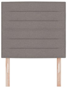Fejtámla Csíkos Design Taupe 80 cm Szövet