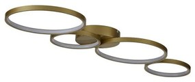 Searchlight 25772-4GO - CIRQUE fényerőszabályozható LED mennyezeti lámpa LED/37W/230V 3000K 33x97 cm