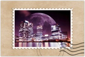 Poszterek 90x60 Lila våros éjszaka