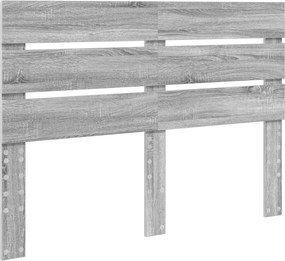 vidaXL Fejtámla Szürke Sonoma 150 cm Faanyag