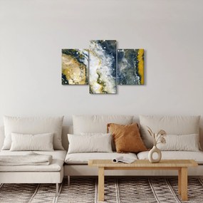 Kép - Arany absztrakció (90x60 cm)