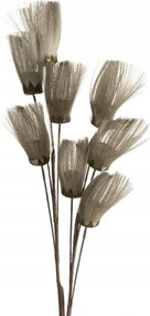 Dekoratív művirág 80 cm hamuszürke Eurofirany