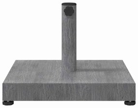 Kültéri Napernyő Tartók Sötét fa 45 x 45 x 31.5 cm Acél, Beton