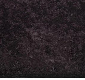 antracitszürke csúszásmentes mosható szőnyeg 160 x 230 cm