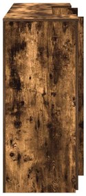 recepciós pult füstös tölgy 180x50x103,5 cm szerelt fa