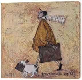 Vászonkép Sam Toft - Travels with the Dog