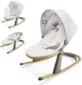 KINDERKRAFT - ELSU babapihenő, szürke