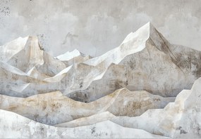 Fotótapéta - Éles hegyek (147x102 cm)
