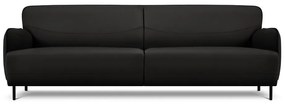 Neso fekete bőr kanapé, 235 x 90 cm - Windsor &amp; Co Sofas
