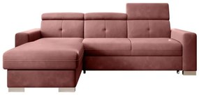 Fresia ülőgarnitúra, bal, rózsaszín