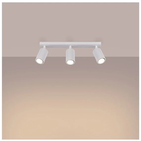 Fehér spotlámpa 6,5x45 cm Gleam – Sollux