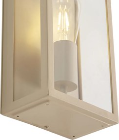 Klasszikus kültéri fali lámpa bézs IP44 - Rotterdam