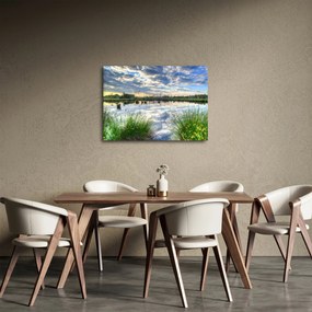 A tó és a nád képe (70x50 cm)