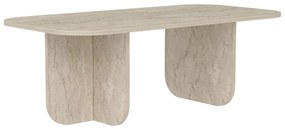 Dohányzóasztal Becaj - Travertine