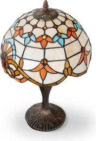 Brilagi - Tiffany-vitrázs asztali lámpa MIRABELLA 1xE27/60W/230V