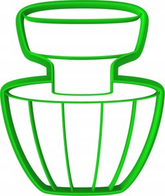 Foremka Lyukasztó Sütemény- és Mézeskalács Kiszúró Szépségszalon Parfüm 9cm