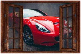 Poszterek 90x60 Ferrari Cabrio kabrió