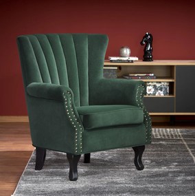 Relax fotel Teena (sötétzöld). Akció -6%. 1039525