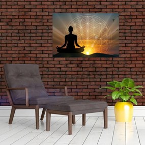 A meditáció képe (90x60 cm)