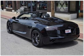 Poszterek 120x80 Audi R8 Cabrio Autó