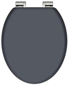 Schütte 80104 - SPIRIT antracit WC-ülőke, SoftClose, MDF fa