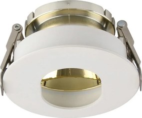 Szem V-tac GU10 Aszimmetrikus Fehér/Arany Kerek