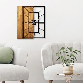 Fali Dekoráció Decorative Wooden Wall Clock, Wooden Clock 37