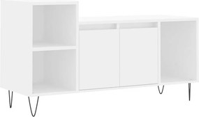 vidaXL fehér szerelt fa TV-szekrény 100x35x55 cm