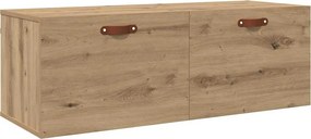 vidaXL Fali szekrény Artisan tölgy 100 x 36,5 x 35 cm Faanyag