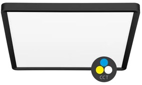 Ecolite W008S-CCT/40W/CR - LED Mennyezeti lámpa TERY LED/40W/230V IP40 fekete