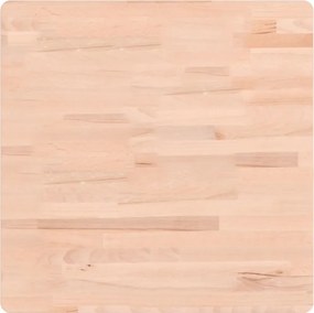 vidaXL tömör bükkfa négyzet alakú asztallap 60 x 60 x 4 cm