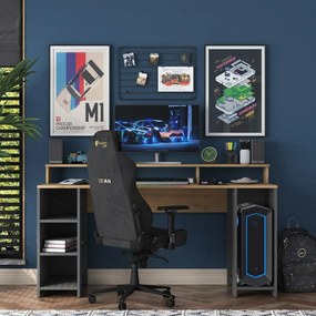 Hamin Walnut and Anthracite íróasztal