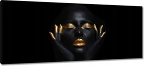 Festmények 100x40 Arany meditáció